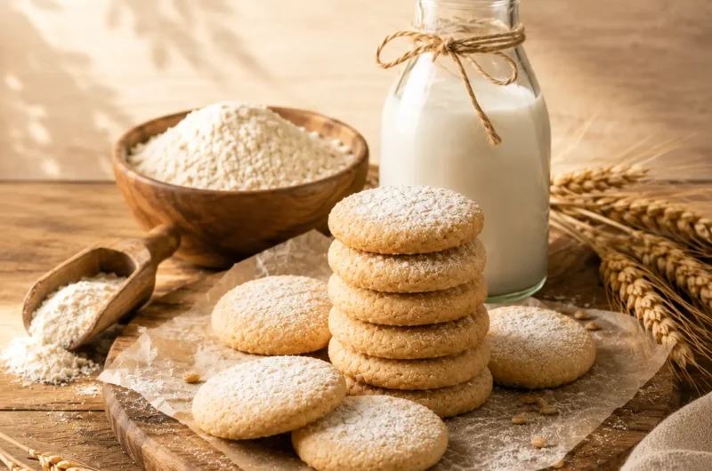 Galletas de harina tostada