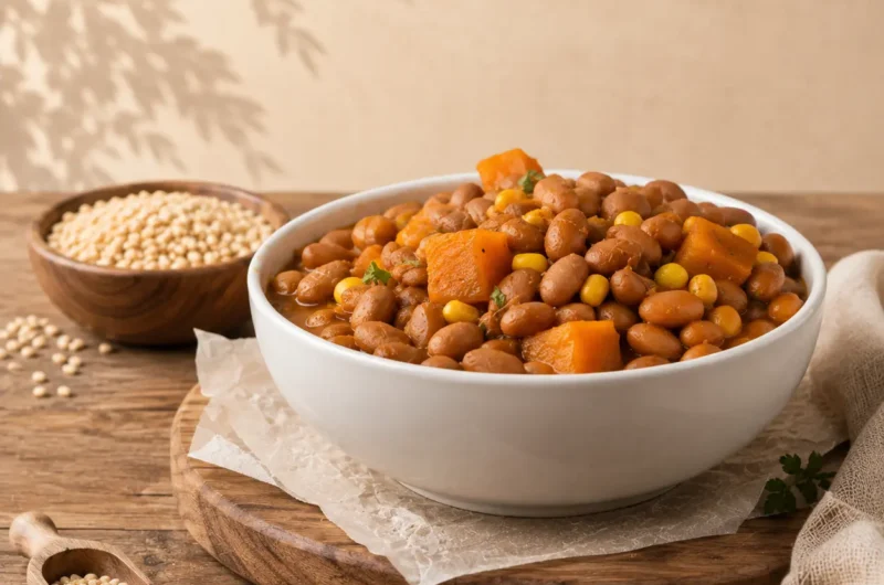Porotos con mote